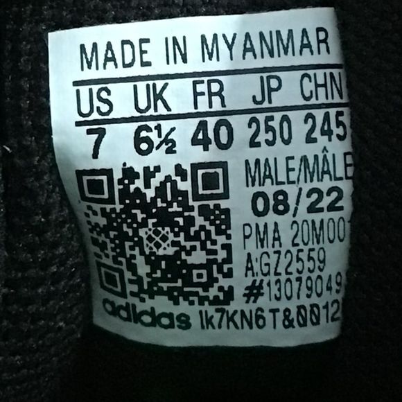 Adidas Super Sala 2 mens indoor soccer shoes sneakers black size 7 GZ2559 - Picture 8 of 8